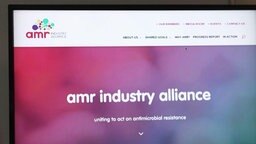 Die Internetseite der AMR Industry Alliance.  