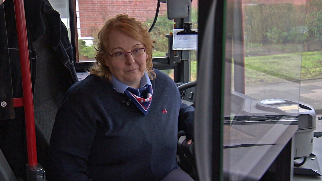 Busfahrerin Nicole Arpe-Gitzuhn