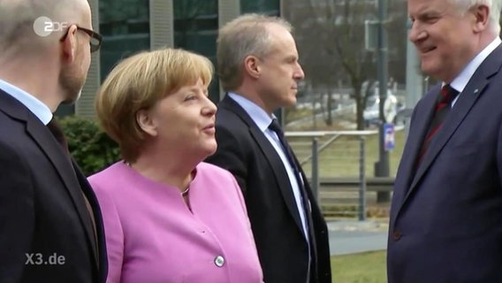 Merkel und Seehofer  