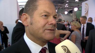 Olaf Scholz beim Deutschen Radiopreis  