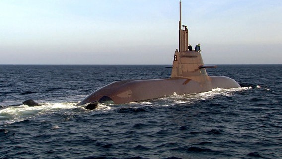 U 31 gehört zur Klasse 212-Alpha und ist der modernste nicht-nukleare U-Boot-Typ weltweit. © NDR/Clipart 
