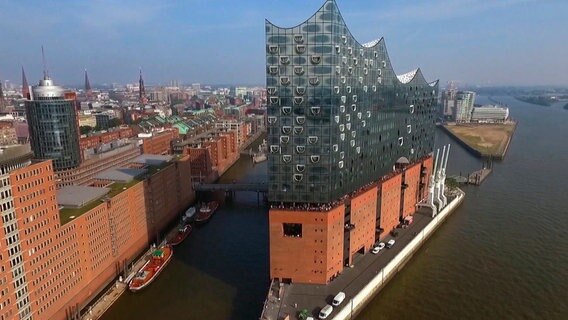 Die Elbphilharmonie in Hamburg. © NDR 