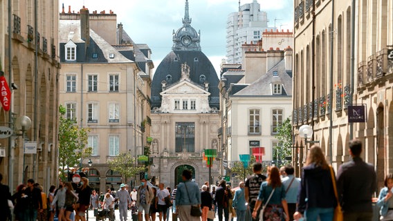 Rennes, die Hauptstadt der Bretagne. © NDR/Miramedia 
