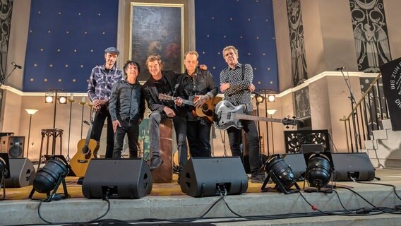 Die Toten Hosen in der Hoffnungskirche. © NDR/SWR/ECO Media TV/ Carolin Ubl 