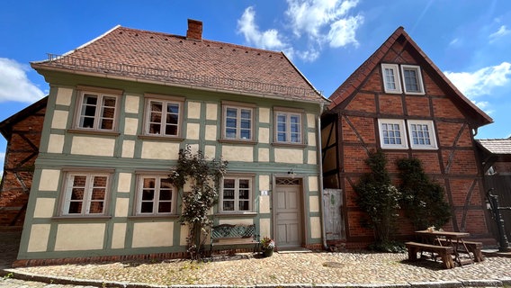 Typical half-timbered architecture in Werben/Elbe © NDR/Tomas Balzer 