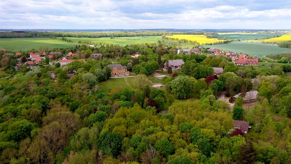 Gutspark Alt Rehse: Ein 65 Hektar großer Park mit einer sehr wechselvollen Geschichte, ab 1935 befand sich hier die Reichsärzteführerschule. © NDR/Populärfilm 