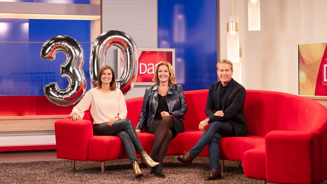 Das ModerationsTeam der Sendung NDR.de Fernsehen