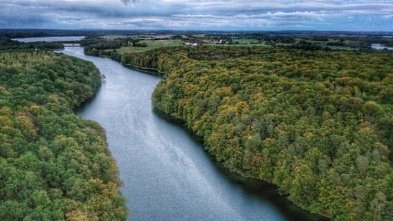 Der Schmaler Luzin - Eiszeitsee und Paradies für Wasserwanderungen. © NDR/Thomas Balzer 