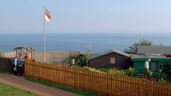 Schrebergartern auf Helgoland. © NDR/Aspekt Telefilm 