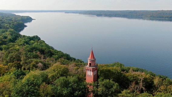 Blick über den Tollensesee im Landschaftsschutzgebiet Tollensebecken © NDR 