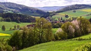 Der Solling im Süden Niedersachsens ist ein Mosaik aus Wäldern, Wiesen und Mooren. © NDR/Günter Goldmann 