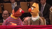 Ernie und Bert beim Kinderkonzert  