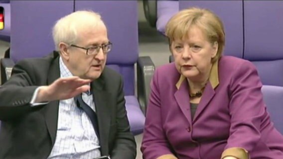 Angela Merkel und Rainer Brüderle  