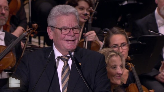 Bundespräsident Joachim Gauck.  