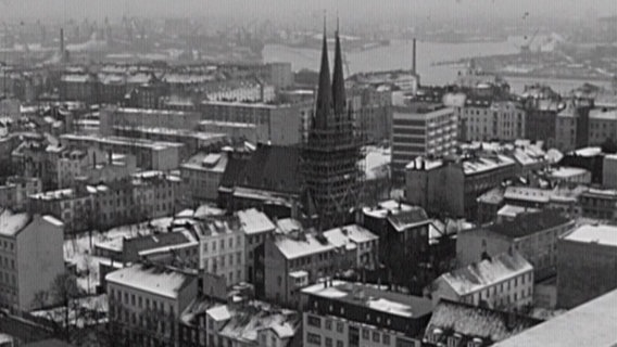 Luftbild von Hamburg  