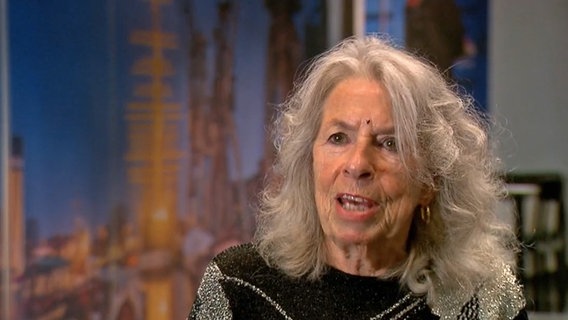 Marione Ingram bein einem Interview im Studio des NDR © Screenshot NDR 