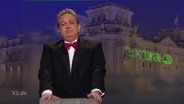 Oliver Kalkofe bei Extra 3 und seiner zweiten Nominierung für den deutschen Satirepreis 2016.  