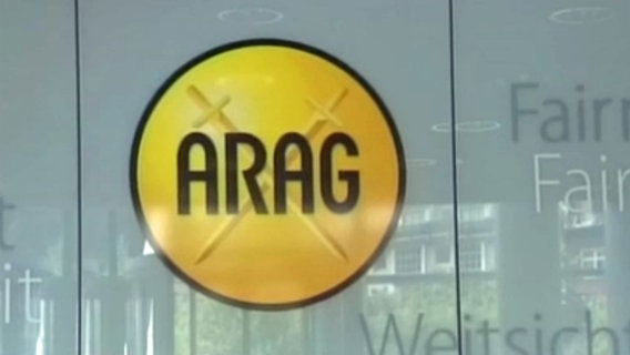Das Logo der ARAG Versicherung  