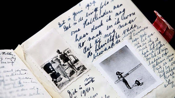 Anne Frank-Museum in Amsterdam - Tagebuch © dpa Foto: epa anp Ade Johnson