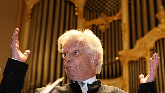 Christoph von Dohnànyi während des Gala-Konzertes zu seinem 80. Geburtstag. © NDR Foto: Marcus Krüger