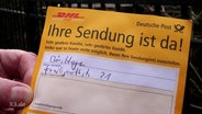 Eine Sendungsbenachrichtigung garantiert noch keine Sendung  