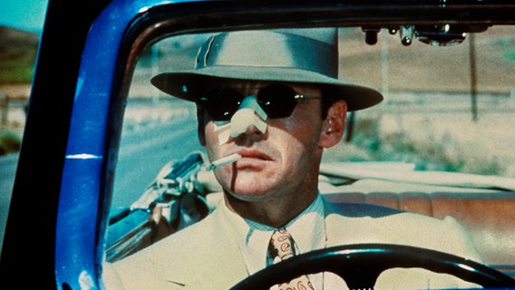 Gittes (Jack Nicholson) lässt sich auch durch massive Drohungen nicht abschrecken. © BR/Telepool 