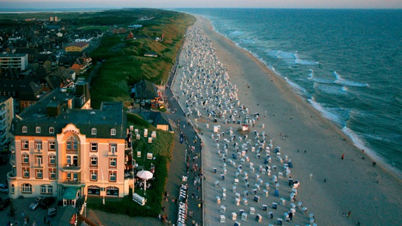 Die Promenade von Miramar. © © NDR/TS Westerland 