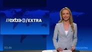 Janin Reinhardt moderiert bei Extra d.  