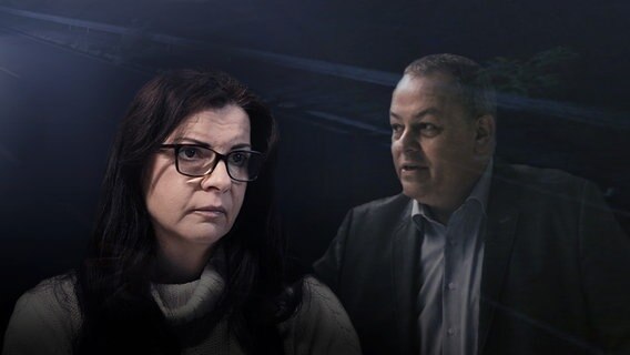 Henrike Schemmer und Profiler Stefan Harbort. © NDR/SWR 