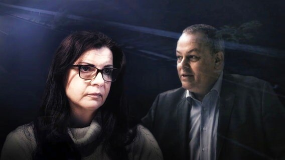 Henrike Schemmer und Profiler Stefan Harbort. © NDR/SWR 