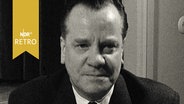 Bundesbauminister Paul Lücke 1962  