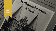 Programmzeitschrift der 34. Pflanzenschutztagung in Lübeck 1962  