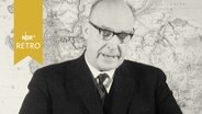 Herr Wendt bei einem Vortrag auf der Flensburger Konferenz "Europa im Ostseeraum" 1963  