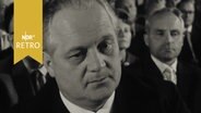 Bundesforschungsminister Kurt Schmücker 1965  