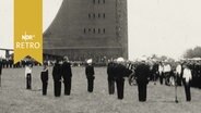 Marine-Ehrenmal Laboe bei einer Gedenkfeier 1965  