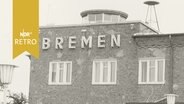 Flughafengebäude in Bremen 1965  