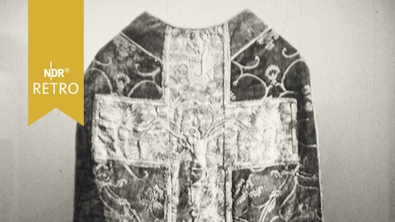 Messgewand in einer Hamburger Ausstellung 1965  