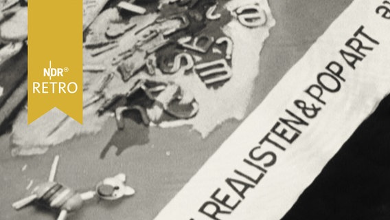 Ausstellungsplakat "Neue Realisten und Pop-Art"  