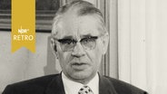 Richard Langheine, neuer Kultusminister in Niedersachsen 1965  