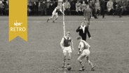 Anstoß in einem Amateur-Länderpokalspiel 1961  