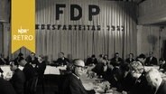 Plenum des FDP-Landesparteitags 1963 in Hamburg  