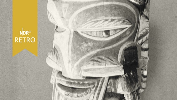 Maske aus einer ethnologischen Sammlung (1965)  