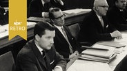 Abgeordnete bei einer Sitzung im Landtag von Schleswig-Holstein (1965)  