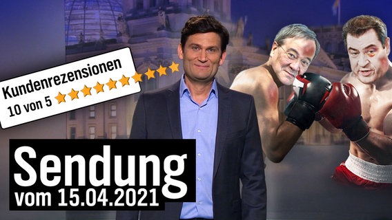 Christian Ehring zu den Themen Produktbewertungen und dem Kanzlerkandidaten-Zweikampf zwischen Söder und Laschet.  