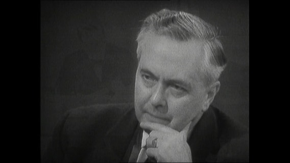 Porträt Harold Wilson  