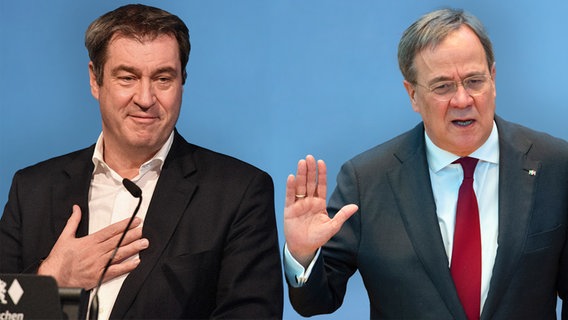 Markus Söder und Armin Laschet  