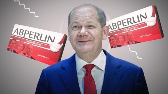 Abperlin-Politik-Dragees gegen alle lästigen Vorwürfe.  