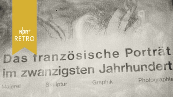 Ausstellungstitel "Das französische Porträt im zwanzigsten Jahrhundert" (1963)  