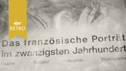 Ausstellungstitel "Das französische Porträt im zwanzigsten Jahrhundert" (1963)  