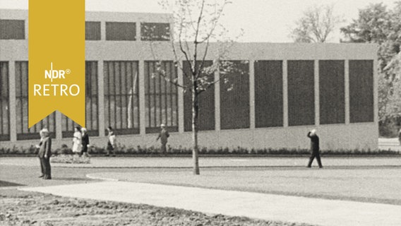 Edvard-Munch-Museum in Oslo bei der Eröffnung 1963  